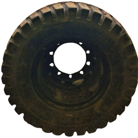 Däck med fälg 10,00-20